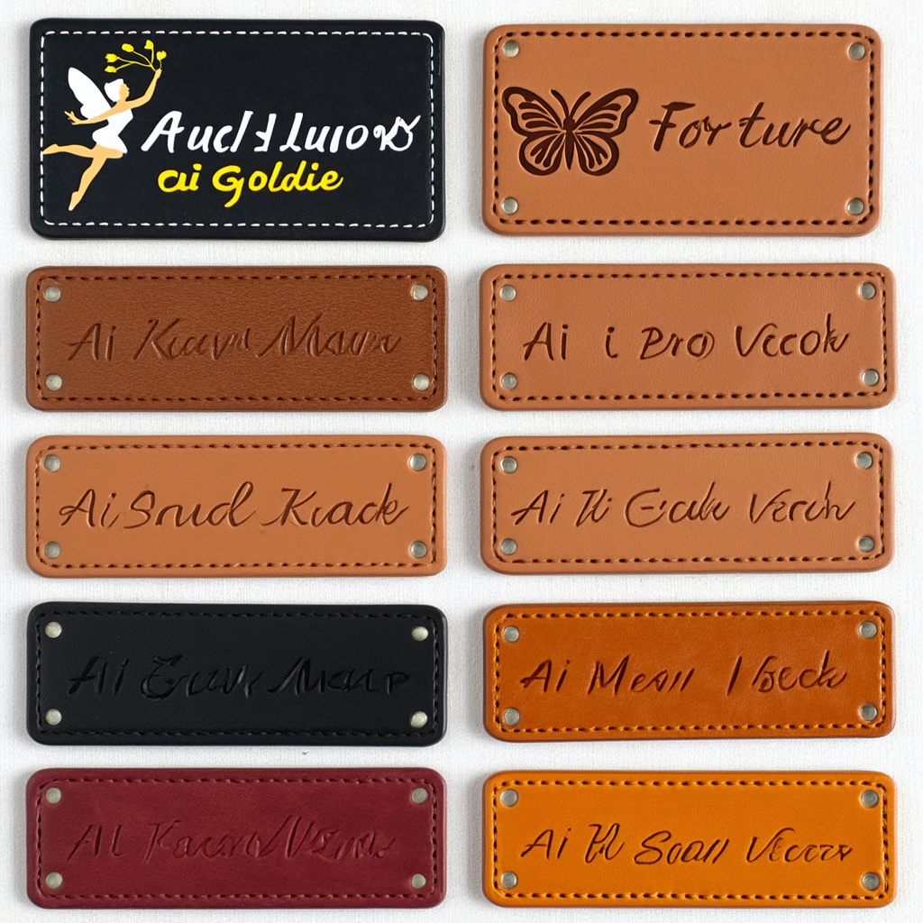 leather labels leather labels