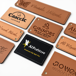 leather labels